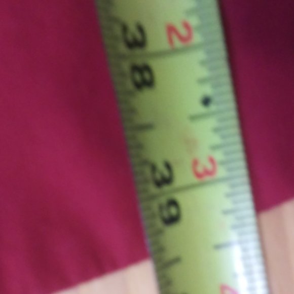 eShakti sleeveless red dress size large unique hem line - Picture 12 of 12